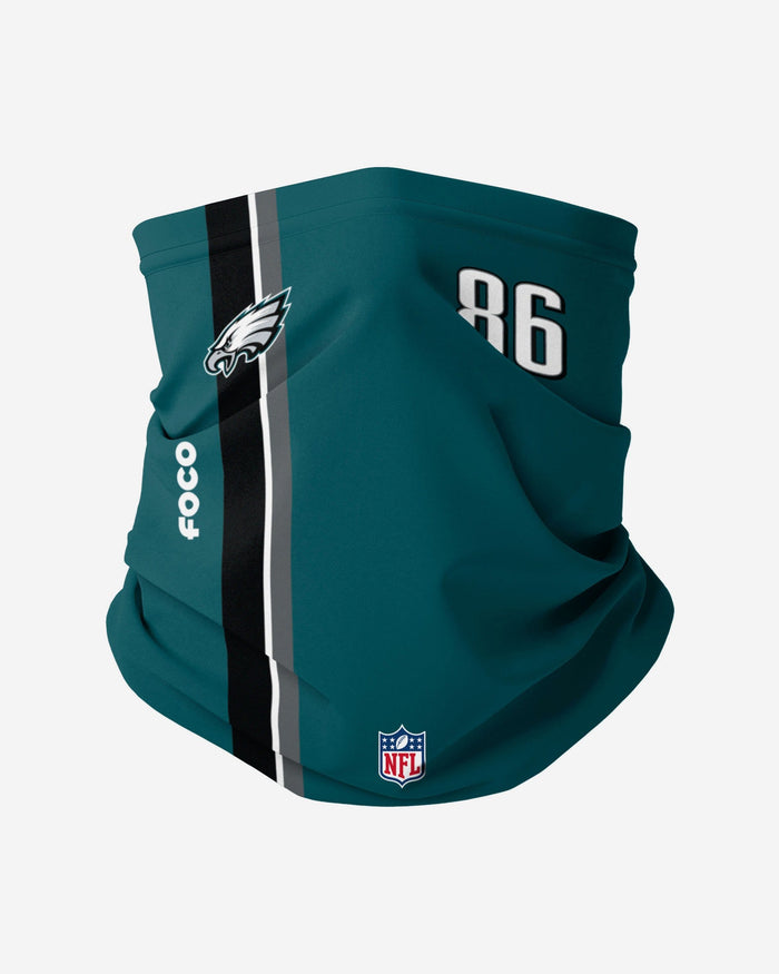 Zach Ertz Philadelphia Eagles On-Field Sideline Gaiter Scarf FOCO - FOCO.com