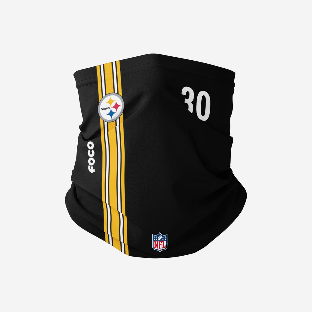 James Conner Pittsburgh Steelers On-Field Sideline Gaiter Scarf FOCO - FOCO.com