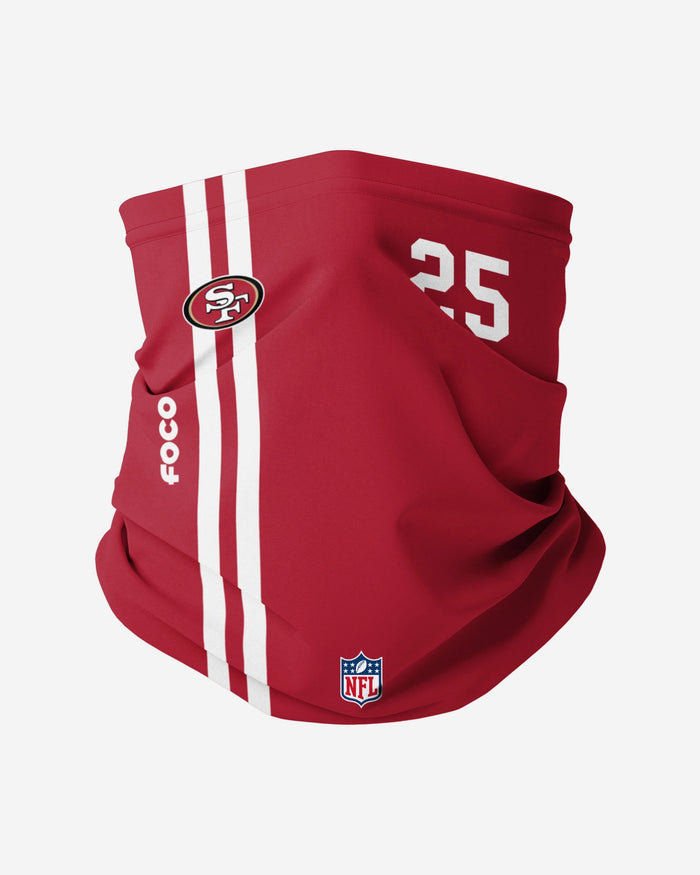 Richard Sherman San Francisco 49ers On-Field Sideline Gaiter Scarf FOCO - FOCO.com