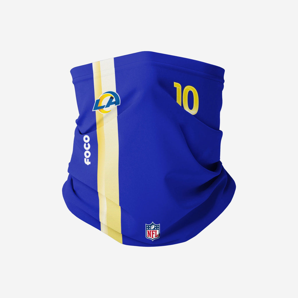 Cooper Kupp Los Angeles Rams On-Field Sideline Gaiter Scarf FOCO - FOCO.com