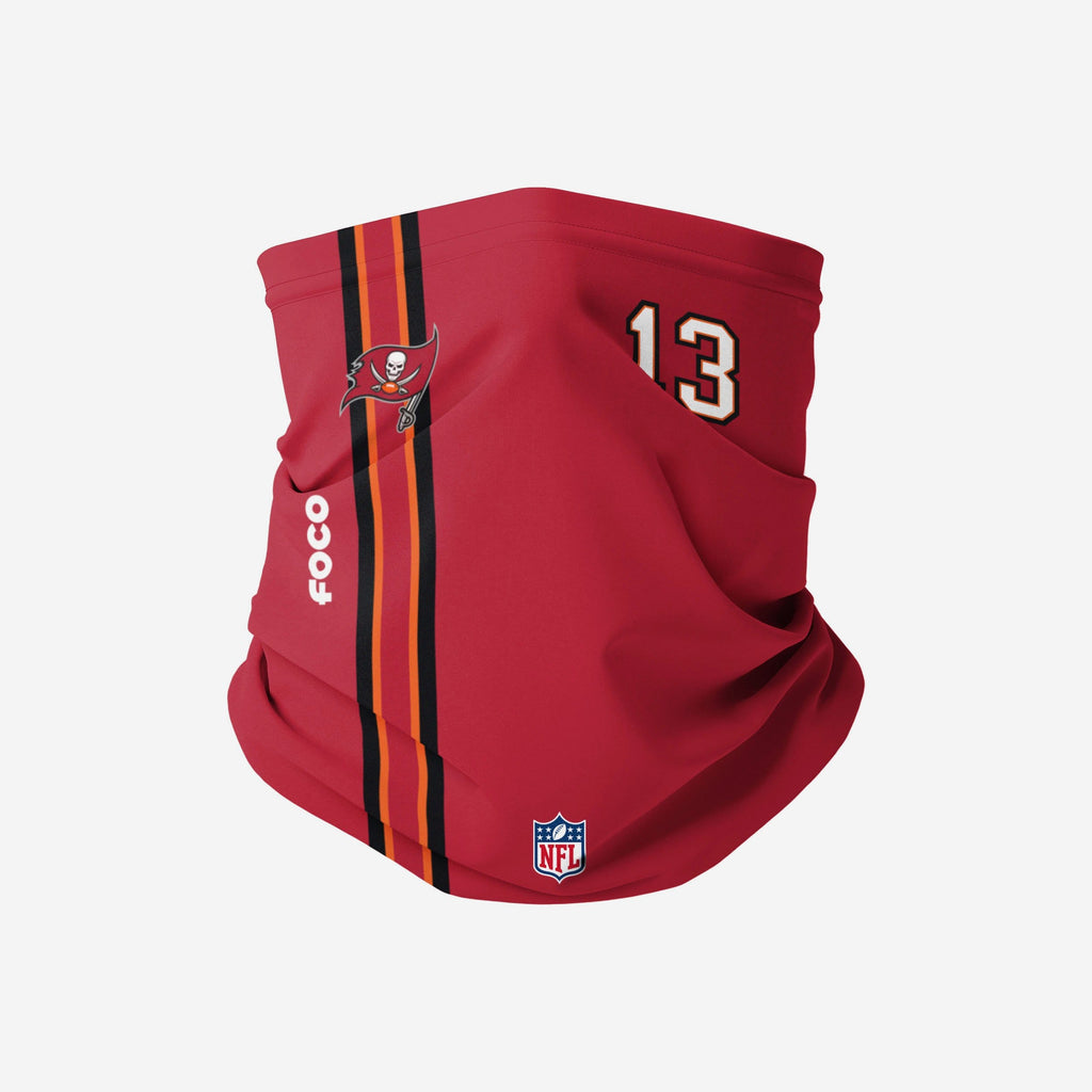 Mike Evans Tampa Bay Buccaneers On-Field Sideline Gaiter Scarf FOCO - FOCO.com