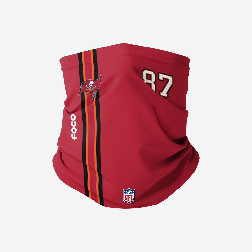 Rob Gronkowski Tampa Bay Buccaneers On-Field Sideline Gaiter Scarf FOCO - FOCO.com