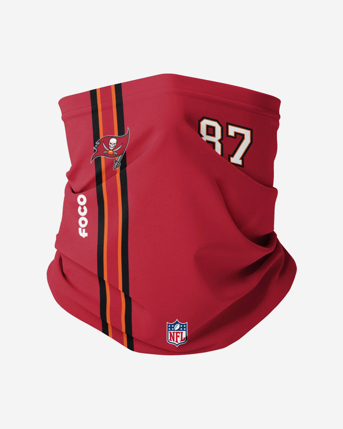 Rob Gronkowski Tampa Bay Buccaneers On-Field Sideline Gaiter Scarf FOCO - FOCO.com