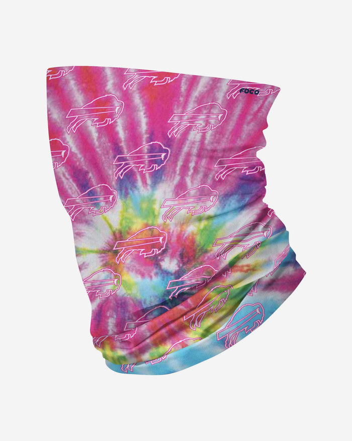 Buffalo Bills Pastel Tie-Dye Gaiter Scarf FOCO - FOCO.com