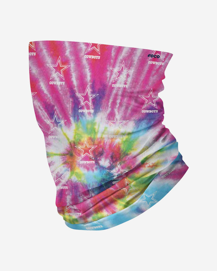 Dallas Cowboys Pastel Tie-Dye Gaiter Scarf FOCO - FOCO.com