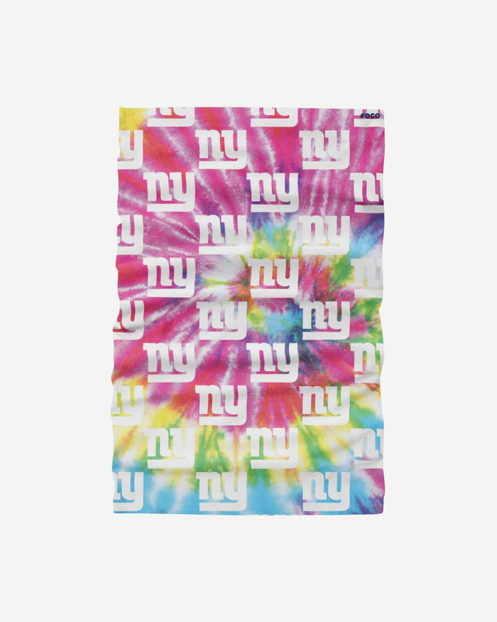 New York Giants Pastel Tie-Dye Gaiter Scarf FOCO - FOCO.com