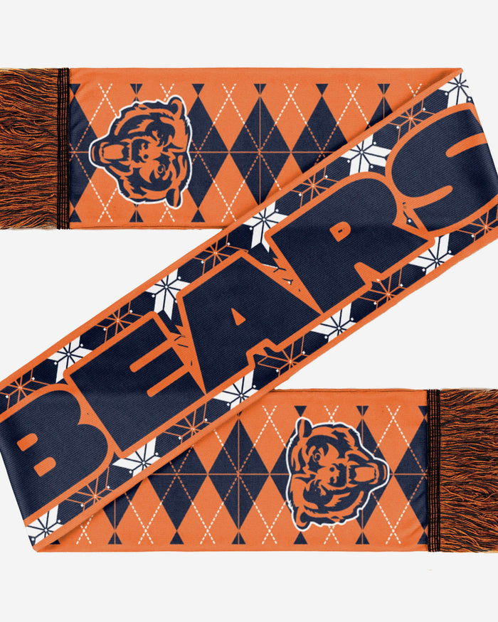 Chicago Bears Reversible Ugly Scarf FOCO - FOCO.com