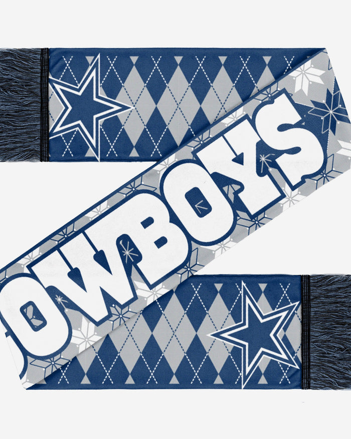 Dallas Cowboys Reversible Ugly Scarf FOCO - FOCO.com