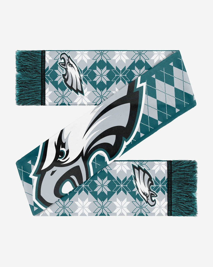 Philadelphia Eagles Reversible Ugly Scarf FOCO - FOCO.com