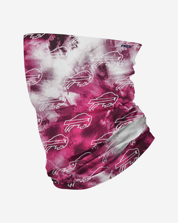 Buffalo Bills Pink Tie-Dye Gaiter Scarf FOCO - FOCO.com