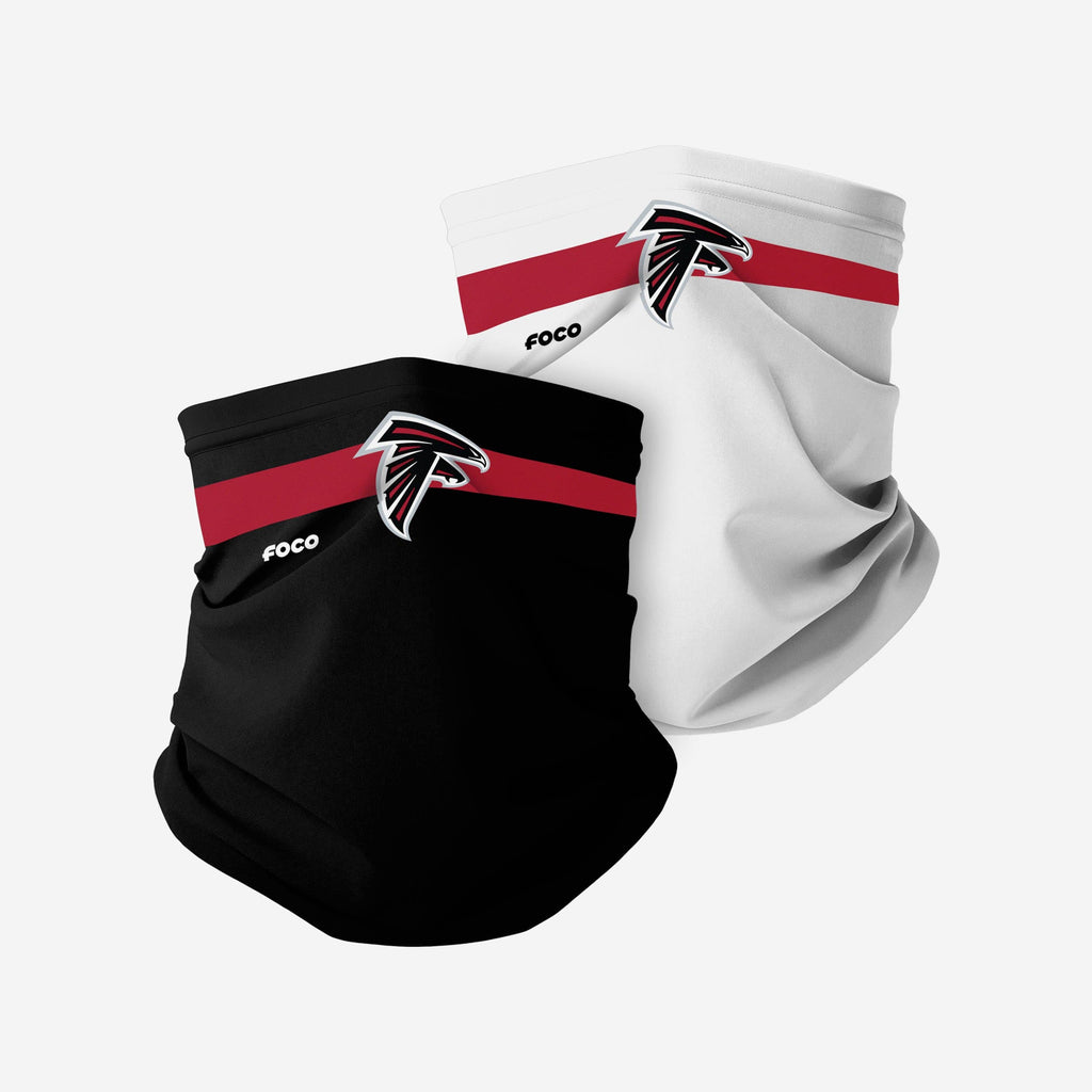 Atlanta Falcons Stitched 2 Pack Gaiter Scarf FOCO - FOCO.com