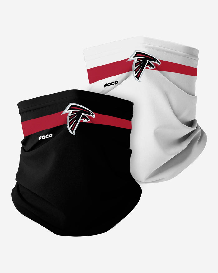 Atlanta Falcons Stitched 2 Pack Gaiter Scarf FOCO - FOCO.com