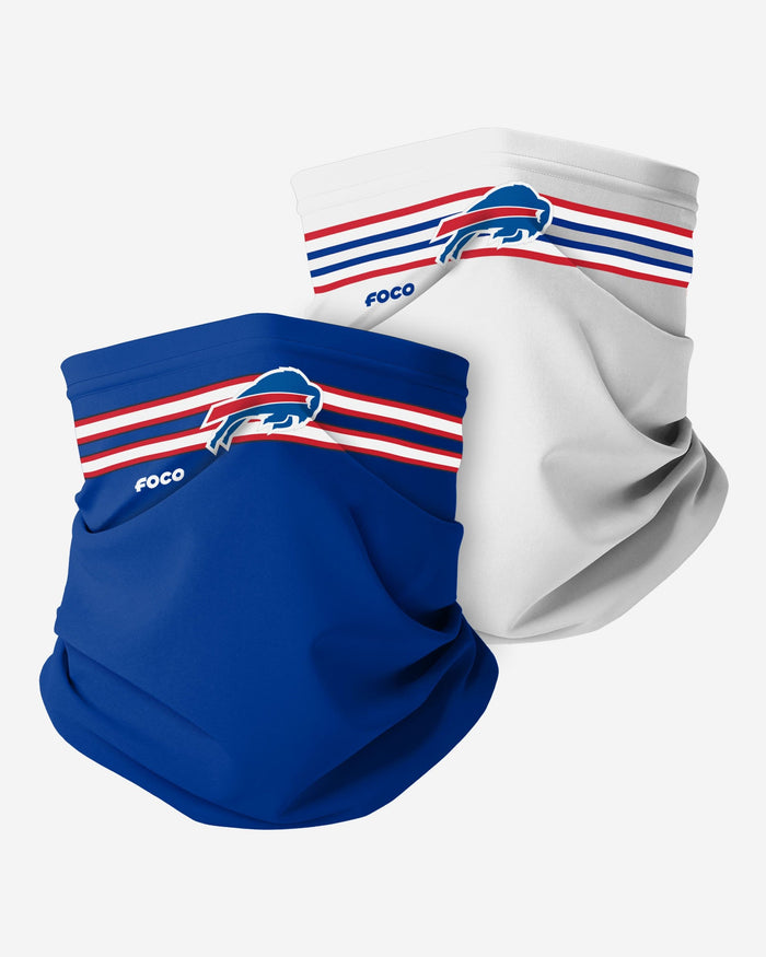 Buffalo Bills Stitched 2 Pack Gaiter Scarf FOCO - FOCO.com