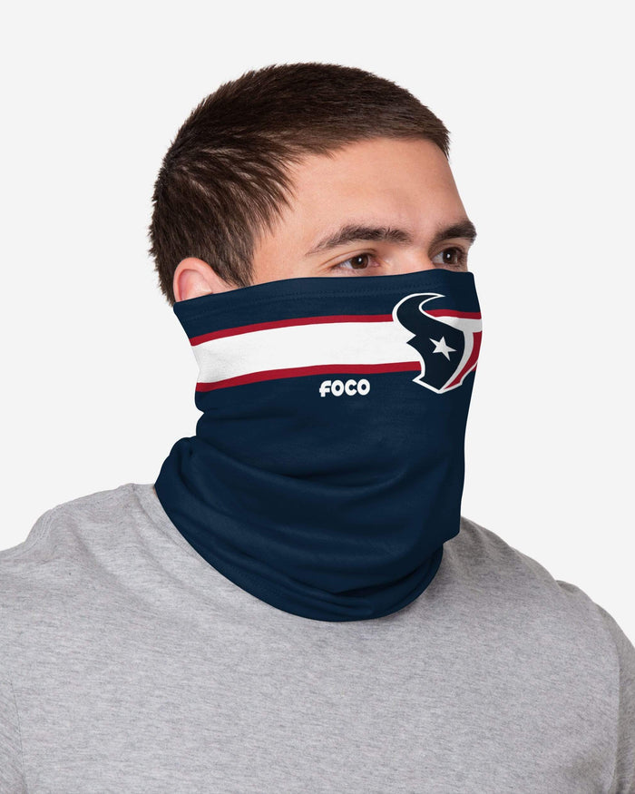 Houston Texans Stitched 2 Pack Gaiter Scarf FOCO - FOCO.com