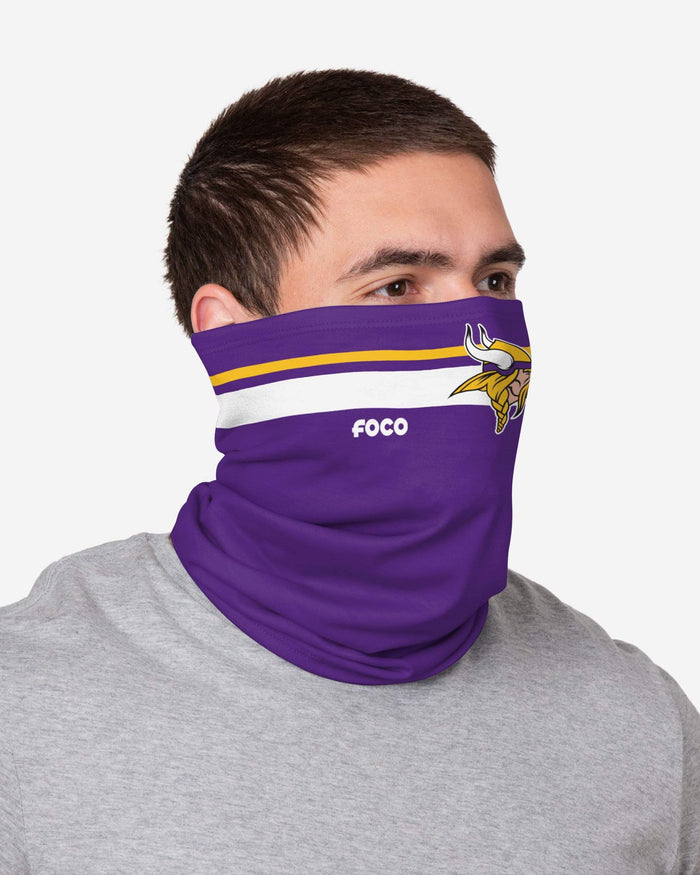 Minnesota Vikings Stitched 2 Pack Gaiter Scarf FOCO - FOCO.com