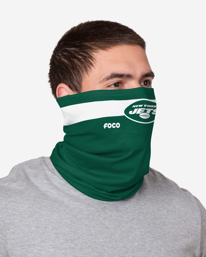 New York Jets Stitched 2 Pack Gaiter Scarf FOCO - FOCO.com