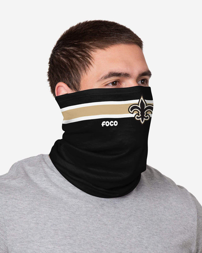 New Orleans Saints Stitched 2 Pack Gaiter Scarf FOCO - FOCO.com