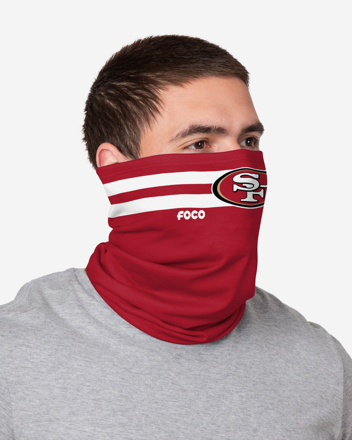 San Francisco 49ers Stitched 2 Pack Gaiter Scarf FOCO - FOCO.com