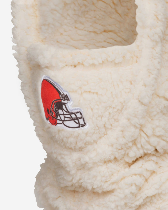 Cleveland Browns Sherpa Hooded Gaiter FOCO - FOCO.com