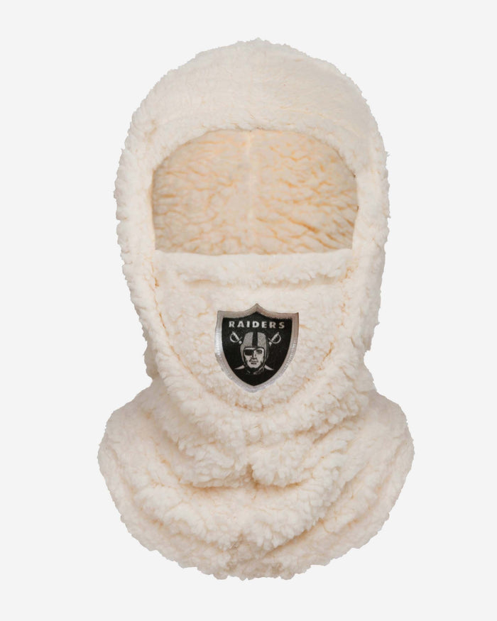 Las Vegas Raiders Sherpa Hooded Gaiter FOCO - FOCO.com