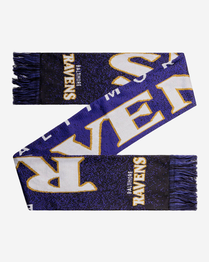 Baltimore Ravens Matrix Scarf FOCO - FOCO.com