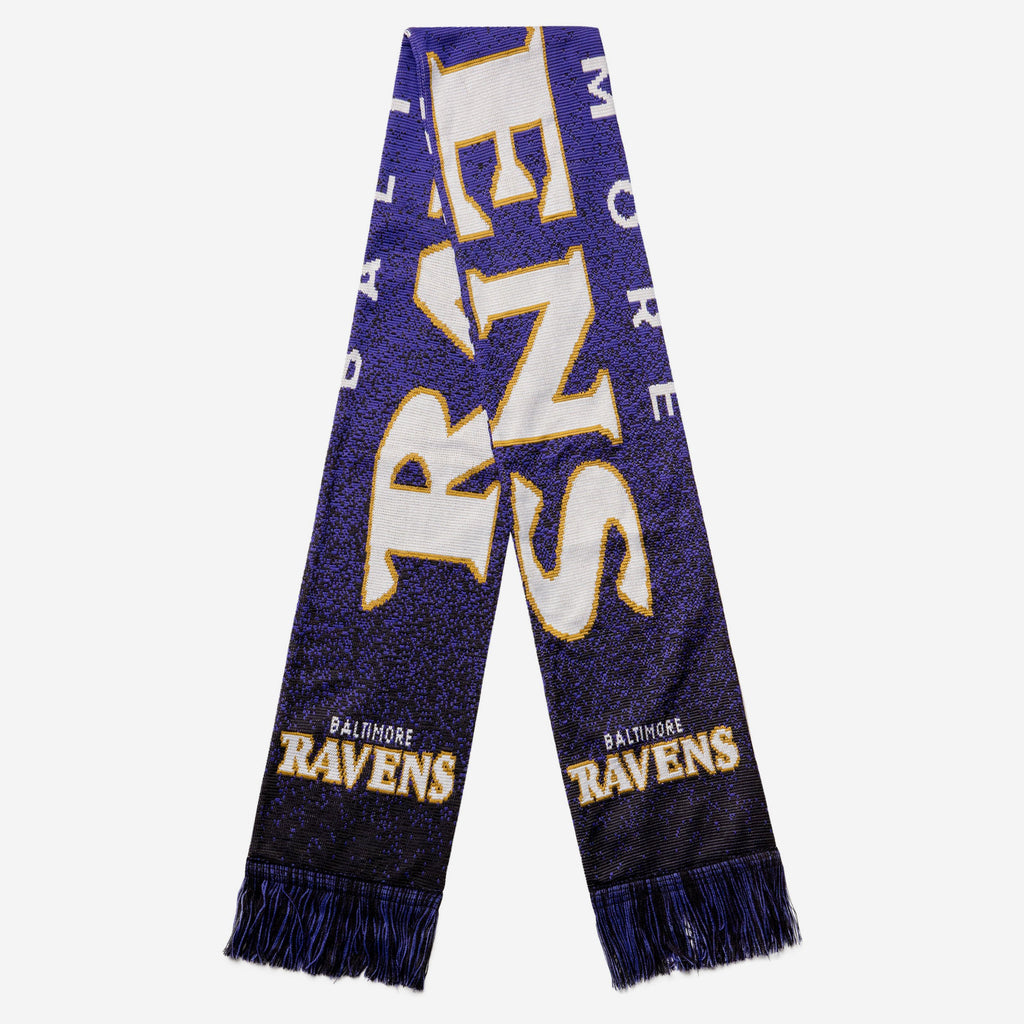 Baltimore Ravens Matrix Scarf FOCO - FOCO.com