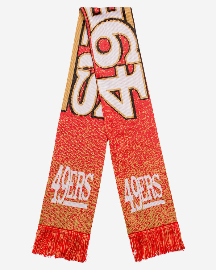 San Francisco 49ers Matrix Scarf FOCO - FOCO.com