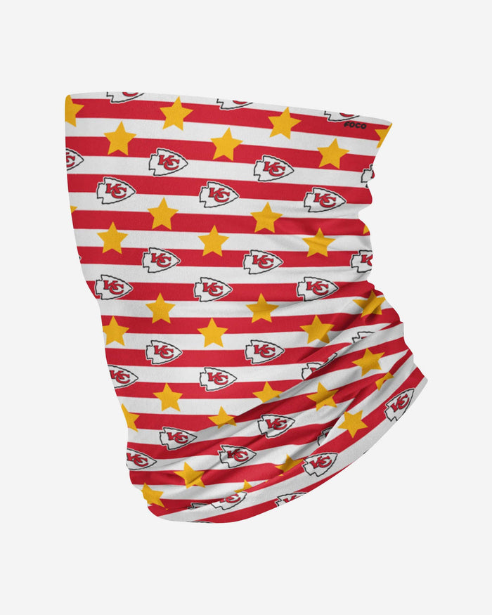 Kansas City Chiefs Stars & Stripes Gaiter Scarf FOCO - FOCO.com