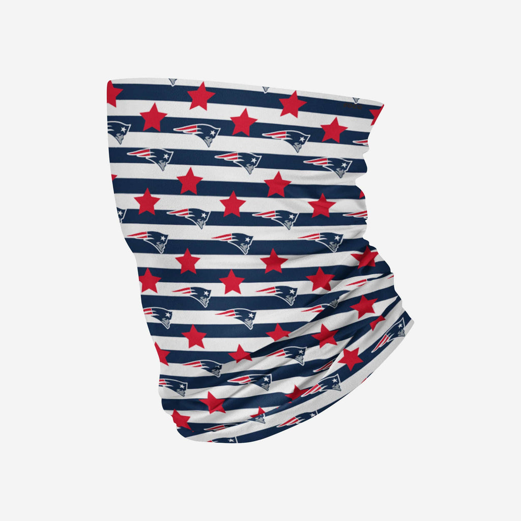 New England Patriots Stars & Stripes Gaiter Scarf FOCO - FOCO.com