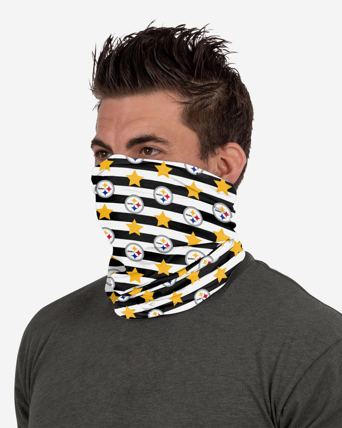 Pittsburgh Steelers Stars & Stripes Gaiter Scarf FOCO - FOCO.com