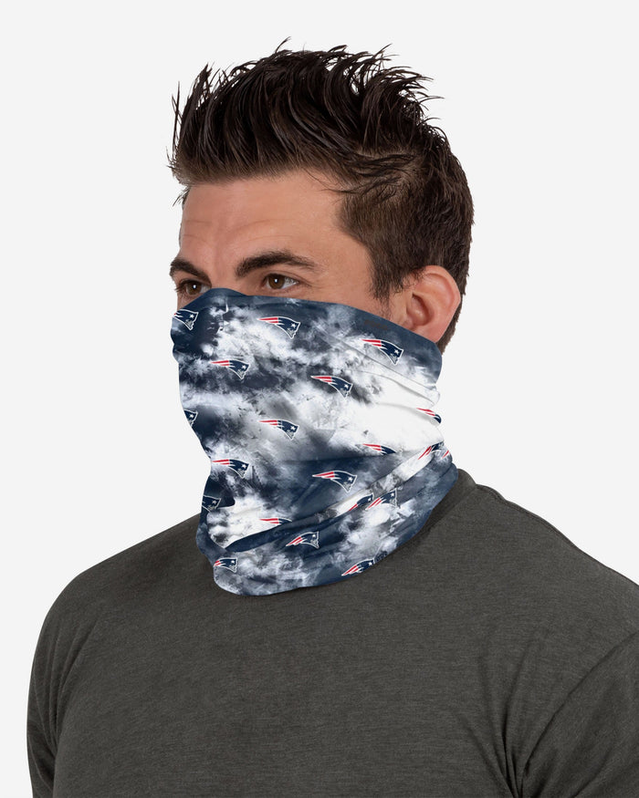 New England Patriots Tie-Dye Gaiter Scarf FOCO - FOCO.com