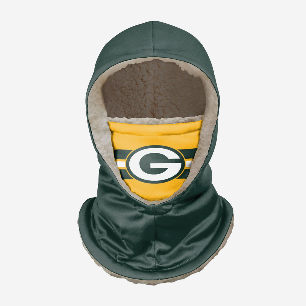 Green Bay Packers Thematic Hooded Gaiter FOCO - FOCO.com