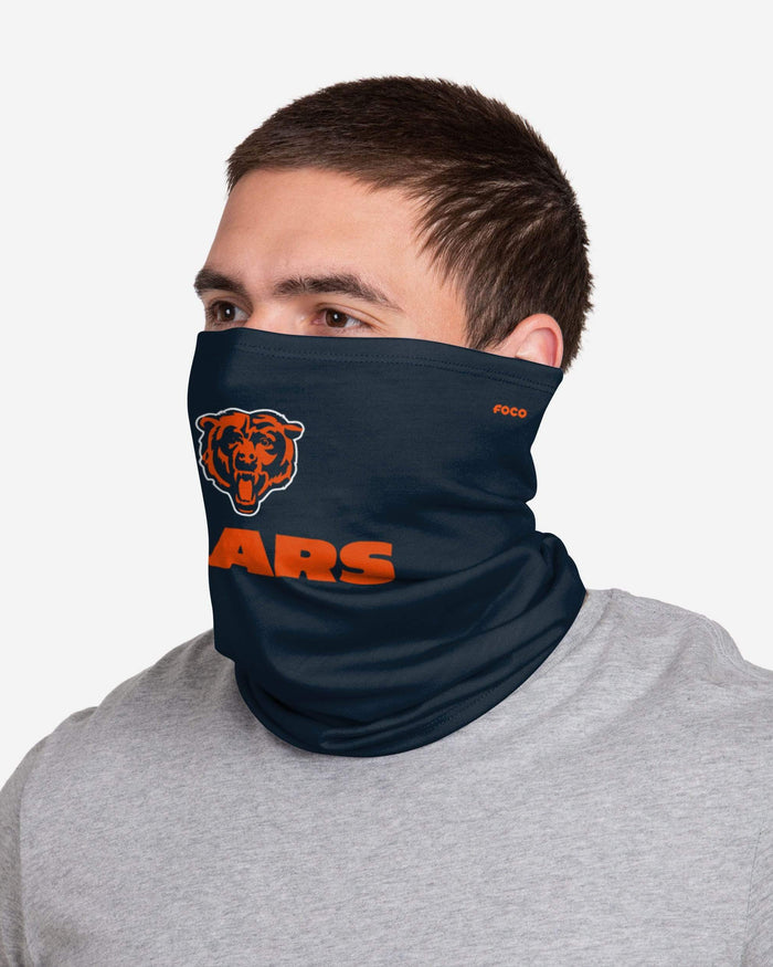 Chicago Bears Team Logo Stitched Gaiter Scarf FOCO - FOCO.com