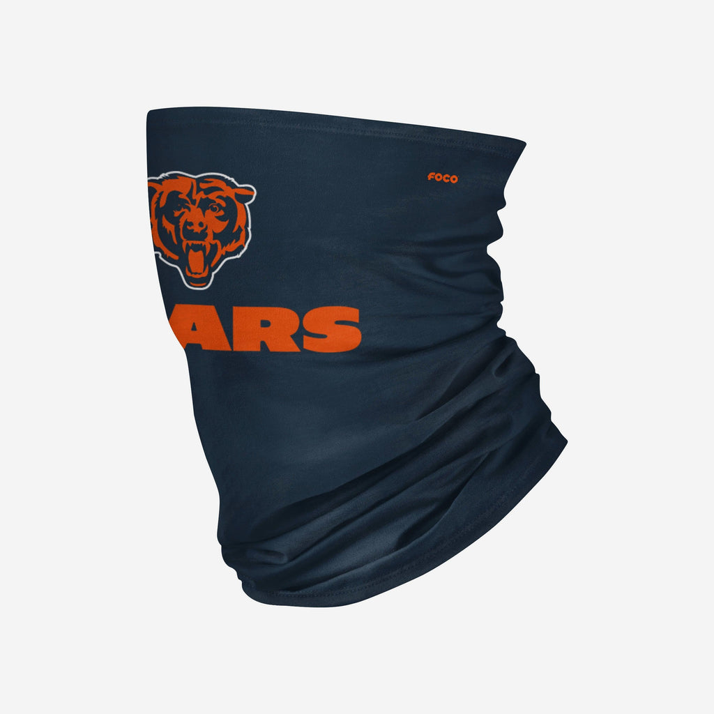 Chicago Bears Team Logo Stitched Gaiter Scarf FOCO - FOCO.com