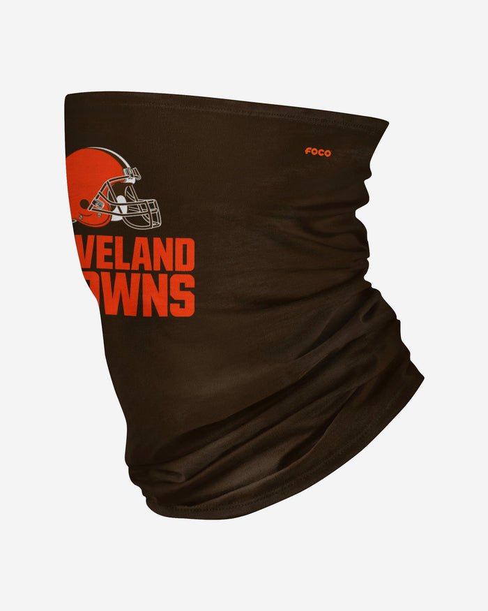 Cleveland Browns Team Logo Stitched Gaiter Scarf FOCO - FOCO.com