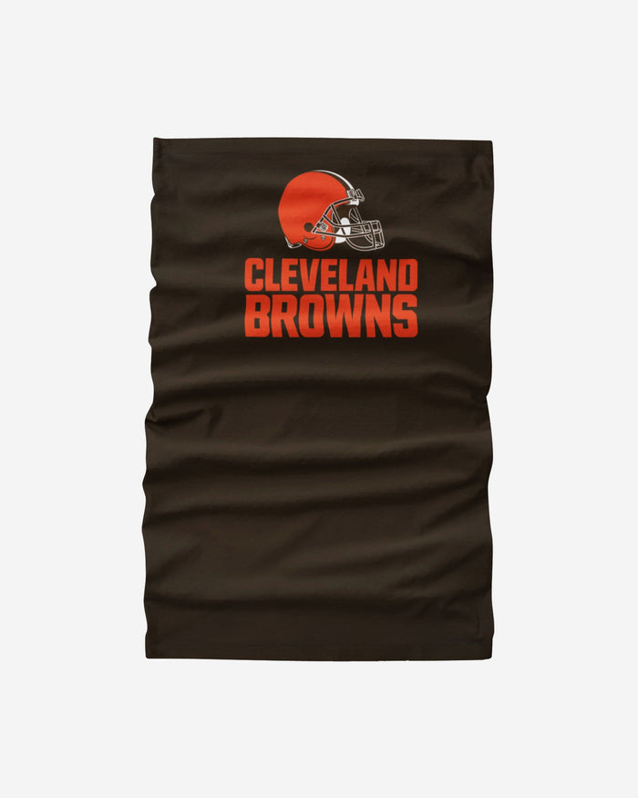 Cleveland Browns Team Logo Stitched Gaiter Scarf FOCO - FOCO.com