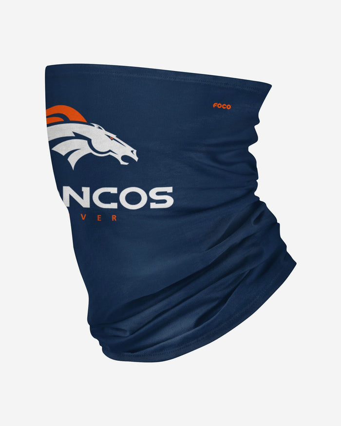 Denver Broncos Team Logo Stitched Gaiter Scarf FOCO - FOCO.com