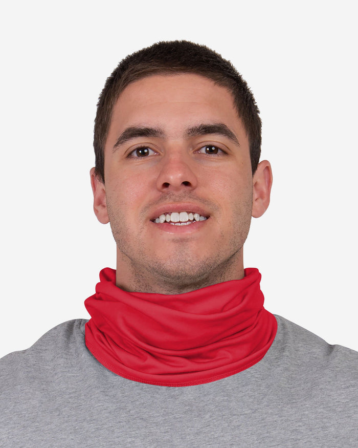 Kansas City Chiefs Team Logo Stitched Gaiter Scarf FOCO - FOCO.com