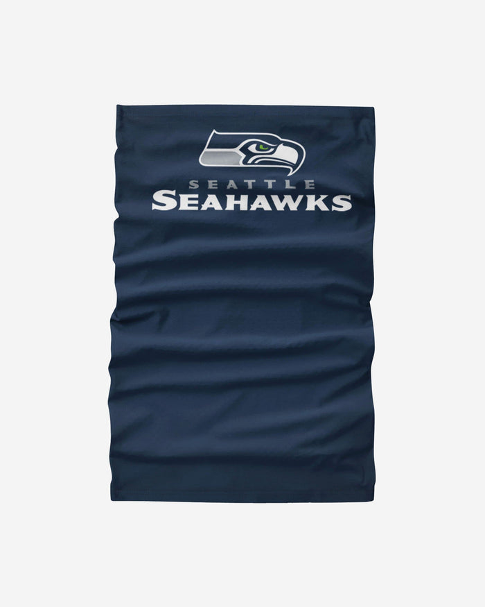 Seattle Seahawks Team Logo Stitched Gaiter Scarf FOCO - FOCO.com