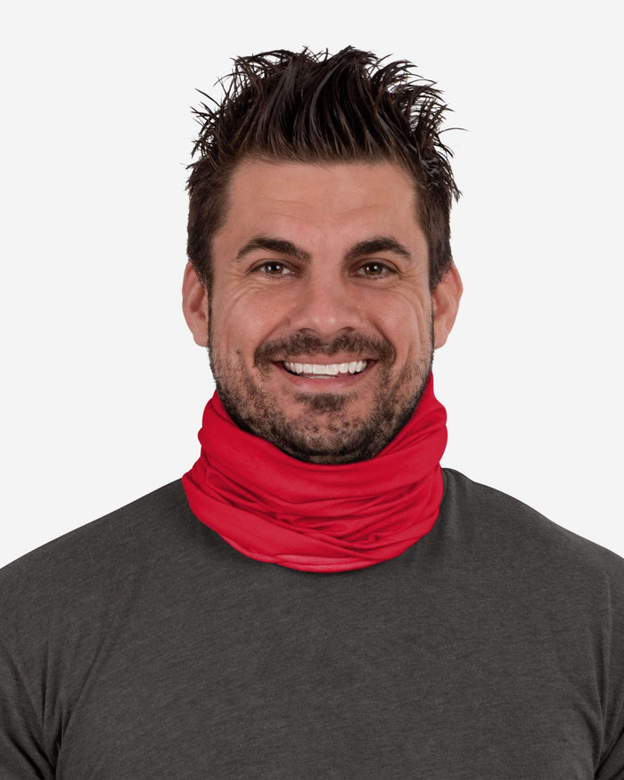 Kansas City Chiefs Busy Block Gaiter Scarf FOCO - FOCO.com