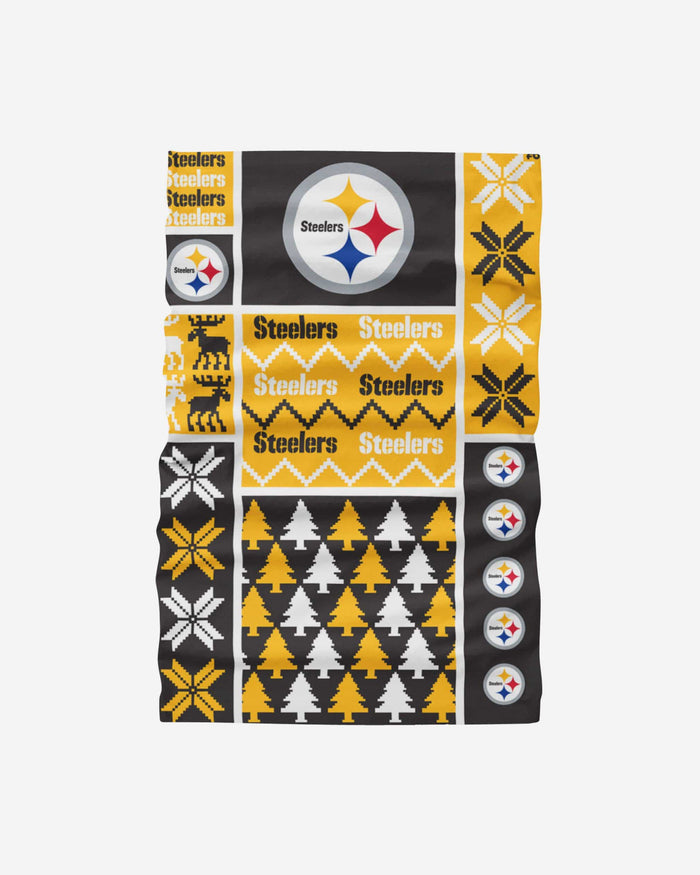 Pittsburgh Steelers Busy Block Gaiter Scarf FOCO - FOCO.com