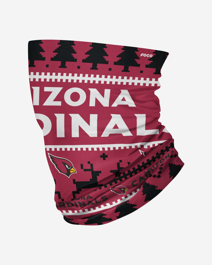 Arizona Cardinals Wordmark Holiday Gaiter Scarf FOCO - FOCO.com