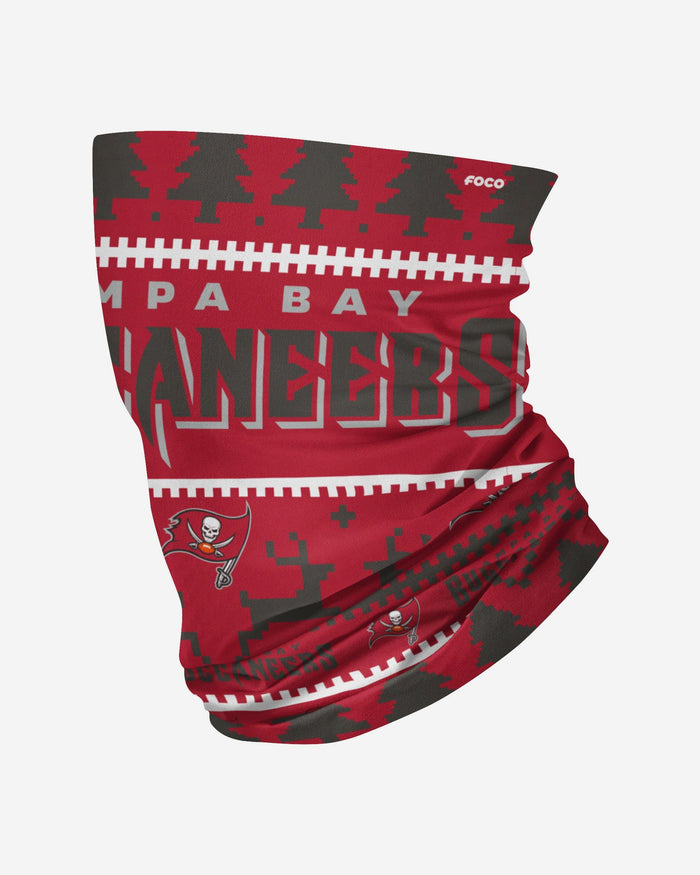 Tampa Bay Buccaneers Wordmark Holiday Gaiter Scarf FOCO - FOCO.com