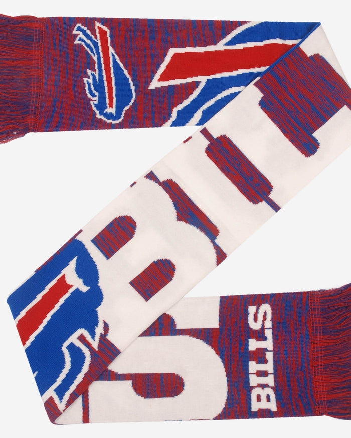 Buffalo Bills Wordmark Colorblend Scarf FOCO - FOCO.com