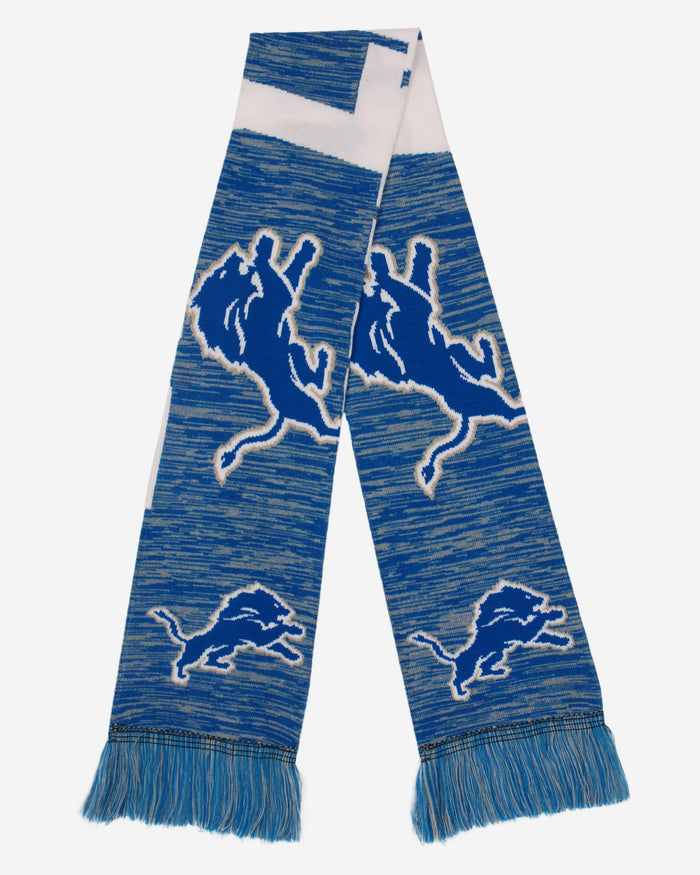 Detroit Lions Wordmark Colorblend Scarf FOCO - FOCO.com