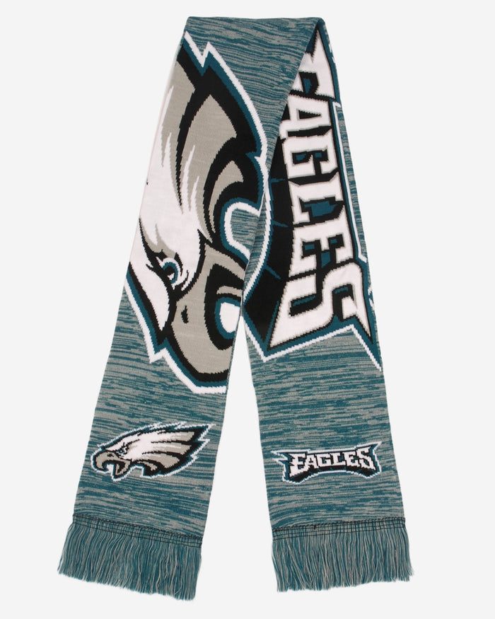 Philadelphia Eagles Wordmark Colorblend Scarf FOCO - FOCO.com