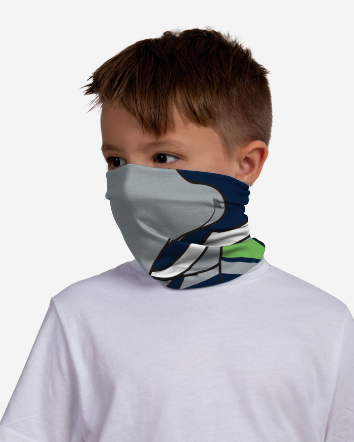 Blitz Seattle Seahawks Youth Mascot Gaiter Scarf FOCO - FOCO.com