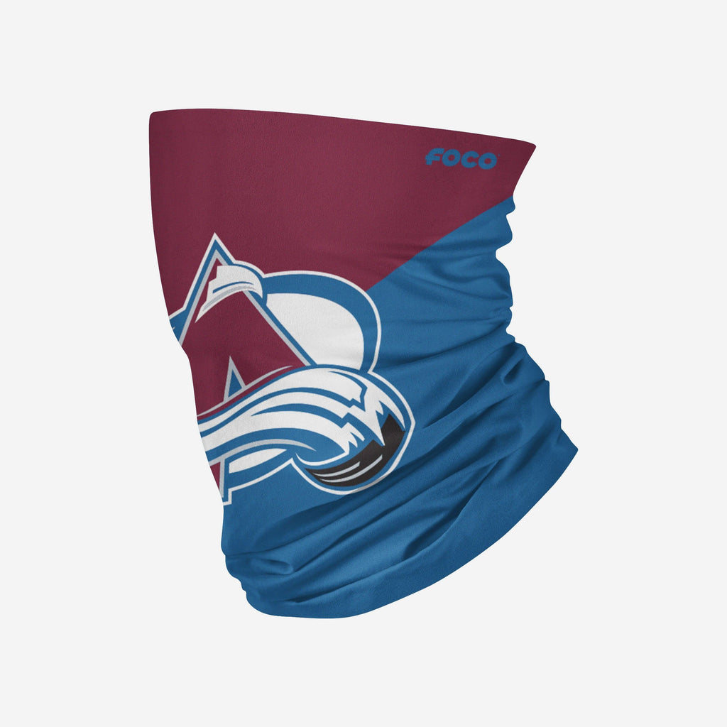 Colorado Avalanche Big Logo Gaiter Scarf FOCO Adult - FOCO.com