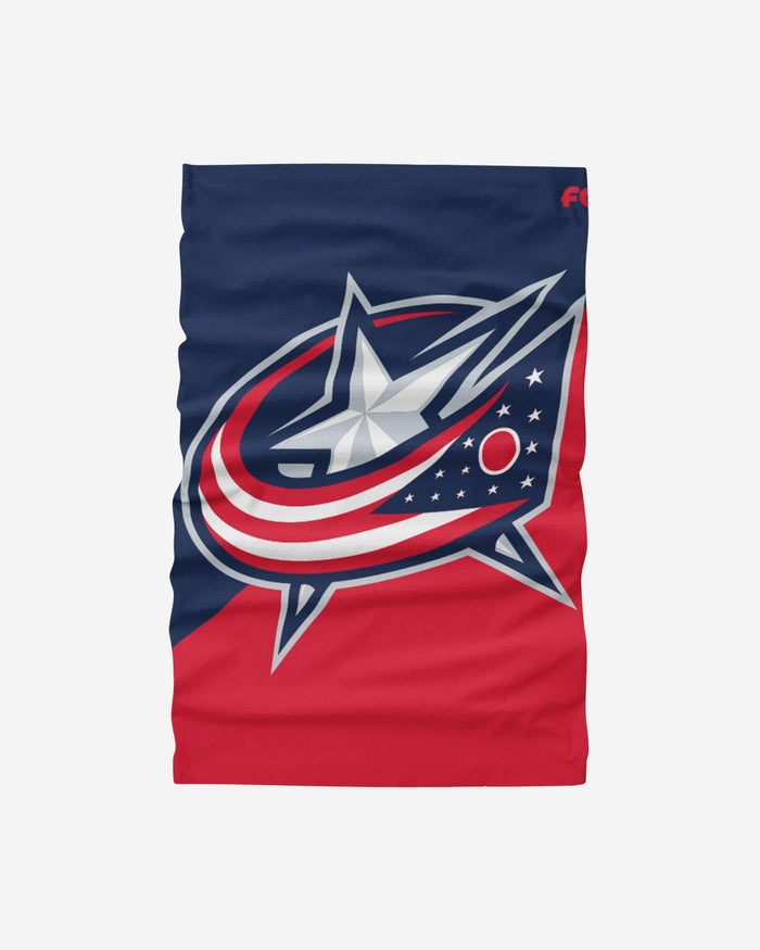 Columbus Blue Jackets Big Logo Gaiter Scarf FOCO - FOCO.com