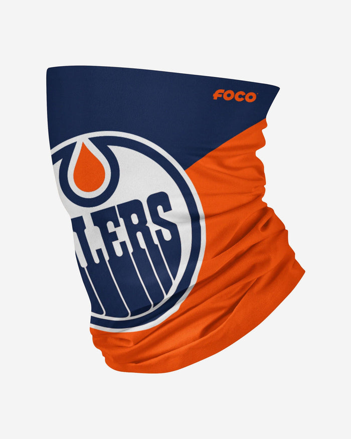 Edmonton Oilers Big Logo Gaiter Scarf FOCO Adult - FOCO.com